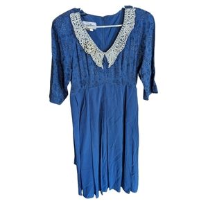 Vintage '80s piccolino petites size 4 dress